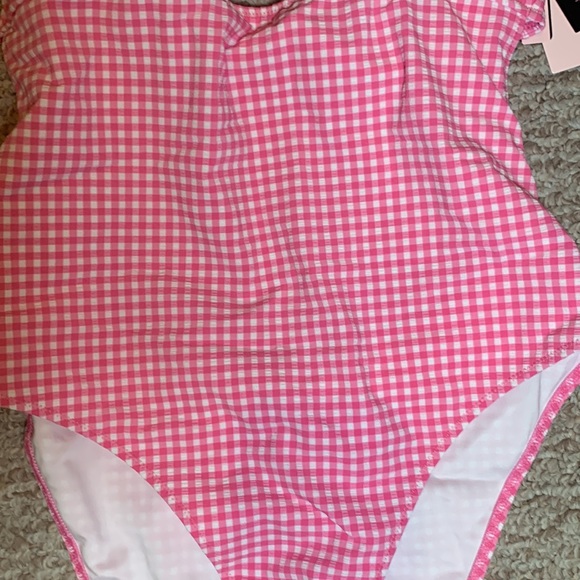 VICTORIA'S SECRET SWIM Gingham Strappy Cutout One-Piece Swimsuit - Picture 5 of 6